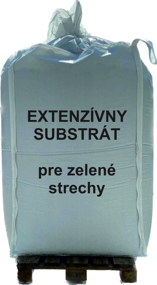 Extenzívny substrát v  Big Bagu 2m3